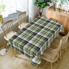 Lofaris Classic Green Tartan Plaid Rectangle Tablecloth