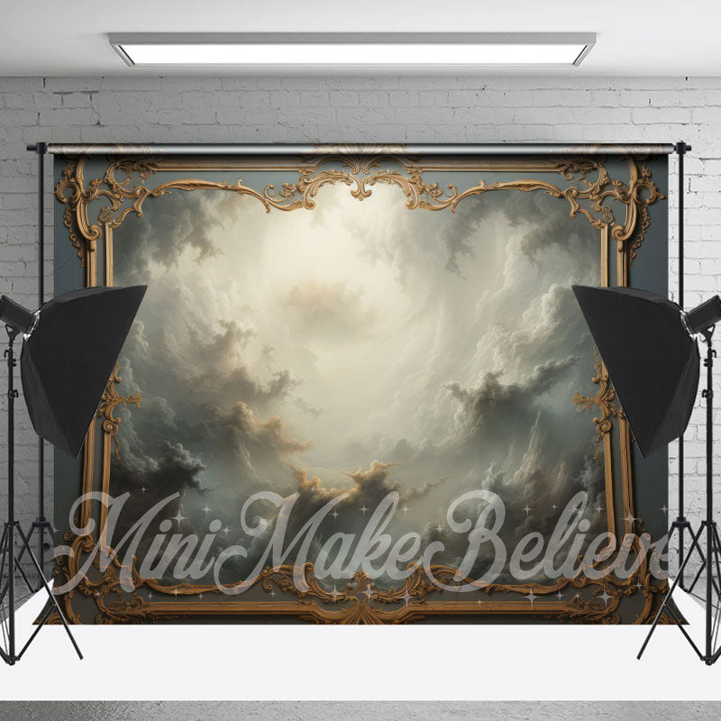 Lofaris Classic Mythological Style Cloud Sky Wall Backdrop