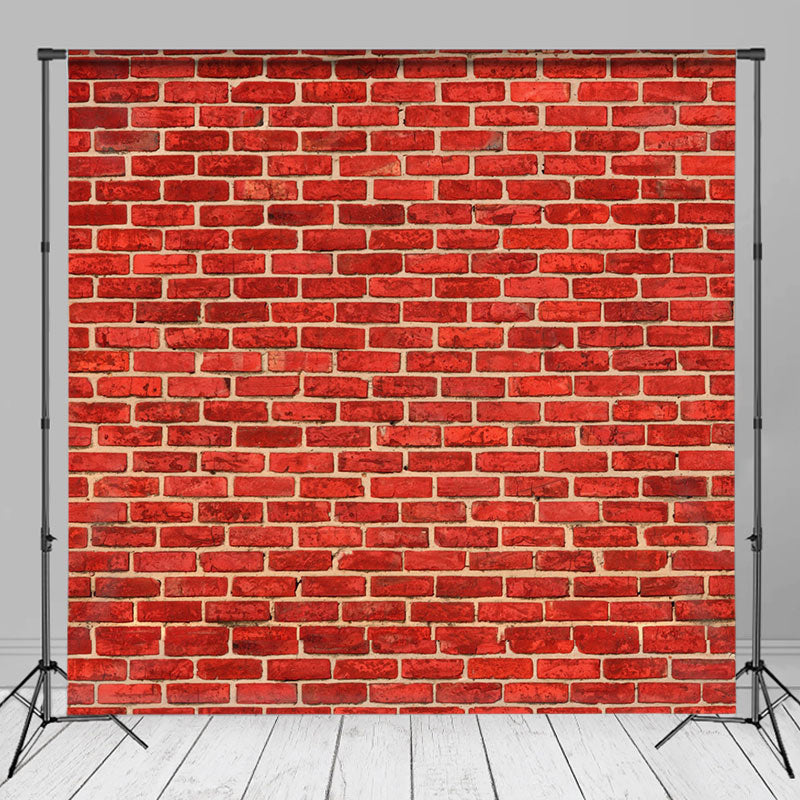 Lofaris Classic Red Brick Wall Photography Photo Backdrop