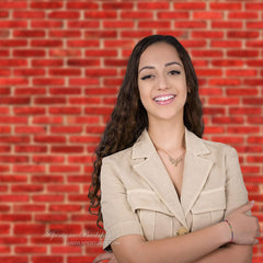 Lofaris Classic Red Brick Wall Photography Photo Backdrop