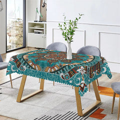 Lofaris Classic Totem Pattern Rectangle Tablecloth