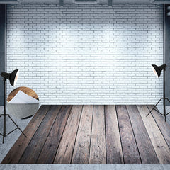 Lofaris Classic Wood Pattern Photography Floor Backdrop