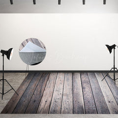 Lofaris Classic Wood Pattern Photography Floor Backdrop