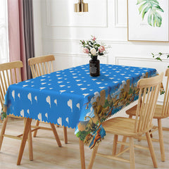 Lofaris Cloud Patterns Step And Repeat Dinosaur Tablecloth