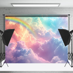 Lofaris Clouds Colorful Rainbow Natural Scenery Backdrop