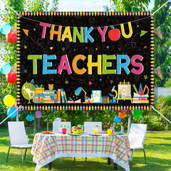 Lofaris Colored Pencil Teacher Appreciation Week Backdrop