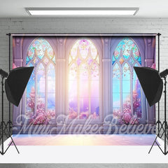 Lofaris Colorful Fantasy Window Backdrop For Photo Booth