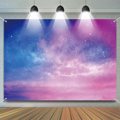 Lofaris Colorful Galaxy Star Clouds Sky Fine Art Backdrop