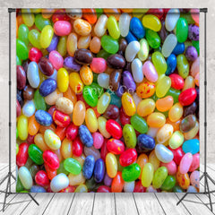 Lofaris Colorful Jelly Beans Candy Easter Photo Backdrops