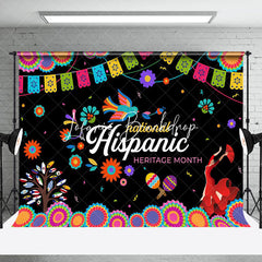 Lofaris Colorful National Hispanic Heritage Month Backdrop