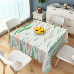 Lofaris Colorful Weeds Step And Repeat Rectangle Tablecloth