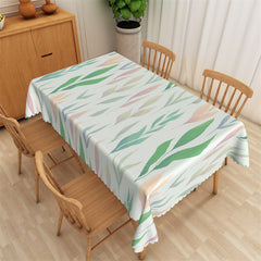 Lofaris Colorful Weeds Step And Repeat Rectangle Tablecloth