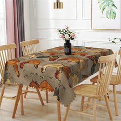 Lofaris Country Chicken Decorative Rectangle Tablecloth