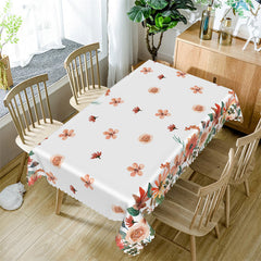 Lofaris Country Flowers Decorative Rectangle Tablecloth