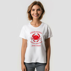 Lofaris Crab Feast Seafood Custom Family Reunion T-Shirt