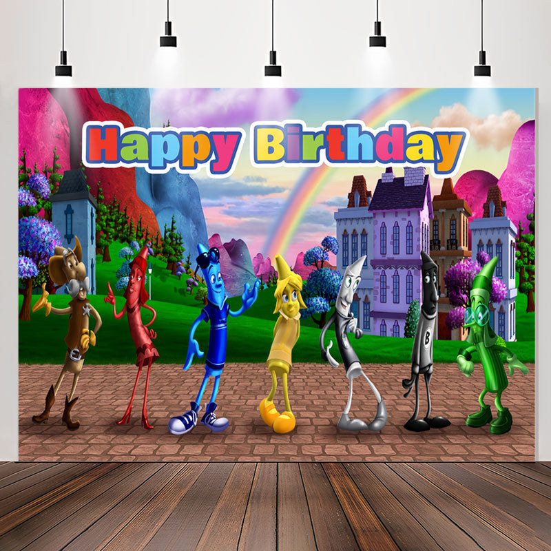 Five Nights at Freddy's Party Supplies Birthday Plates Balloons Backdrop  5X3ft