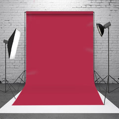 Lofaris Crimson Photo Booth Studio Solid Color Backdrop