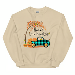 Lofaris Grandma¡¯s Little Pumpkins And Grandkids Truck Autumn Sweatshirt