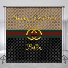 Lofaris Custom Brand Bag Classic Pattern Birthday Backdrop