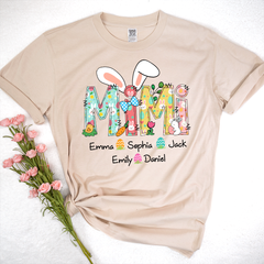 Lofaris Custom Bunny Mimi And Kids Easter Days T-Shirt