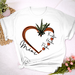 Lofaris Custom Carrot Heart Mimi And Kids Easter Day T-Shirt