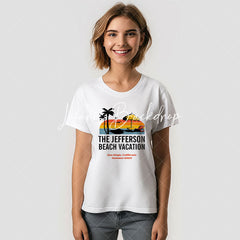 Lofaris Custom Family Reunion Beach Vacation T-Shirt