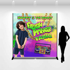 Lofaris Custom Fresh Prince Tariq 5th Birthday Backcdrop