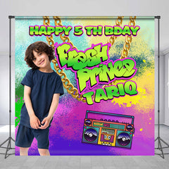 Lofaris Custom Fresh Prince Tariq 5th Birthday Backcdrop