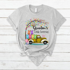 Lofaris Custom Grandma Little Bunnies Easter Day T-Shirt