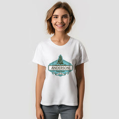 Lofaris Custom Logo Family Reunion Green Tree T-Shirt