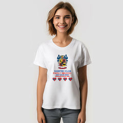 Lofaris Custom Logo Name Heart Family Reunion T-Shirt