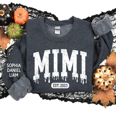 Lofaris Custom Mimi Est Halloween And Kids Name Sweatshirt