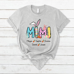 Lofaris Custom Mimi Grandkids Carrots Easter Day T-Shirt