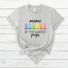 Lofaris Custom Mimi Sweetest Peeps Easter Day Gift T-Shirt