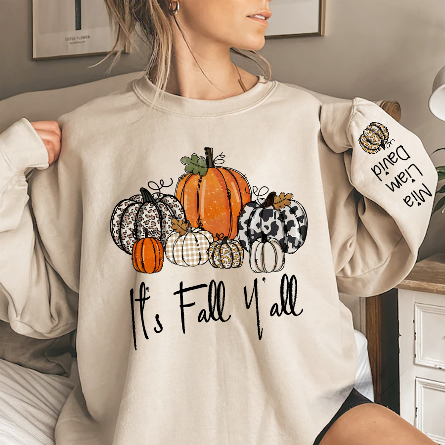 Lofaris It¡¯s Fall Y¡¯all Pumkins Kids LTP01