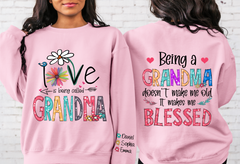 Lofaris Custom Name Love Is Being Called Mimi And Grandkids Sweatshirt