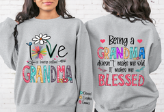 Lofaris Custom Name Love Is Being Called Mimi And Grandkids Sweatshirt