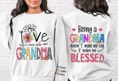 Lofaris Custom Name Love Is Being Called Mimi And Grandkids Sweatshirt