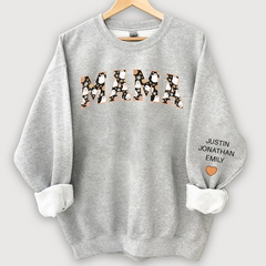 Lofaris Retro Halloween Mama Sweatshirt Groovy CL16