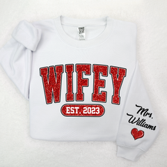 Lofaris Glitter Merry Wifey Est And Custom Names LTP01