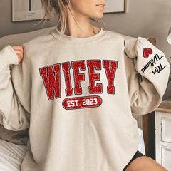 Lofaris Glitter Merry Wifey Est And Custom Names LTP01