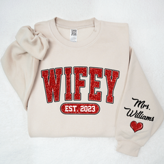 Lofaris Glitter Merry Wifey Est And Custom Names LTP01