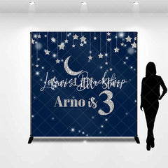 Lofaris Custom Name Our Little Star 3rd Birthday Backdrop