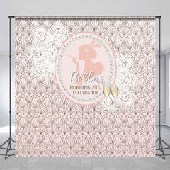 Lofaris Custom Pink Retro Princess 20th Birthday Backdrop