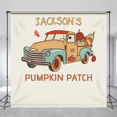 Lofaris Custom Pumpkin Patch Party Backdrop For Birthday