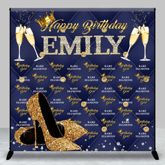 Lofaris Custom Rare Diamond Heel Repeat Backdrop for Birthday