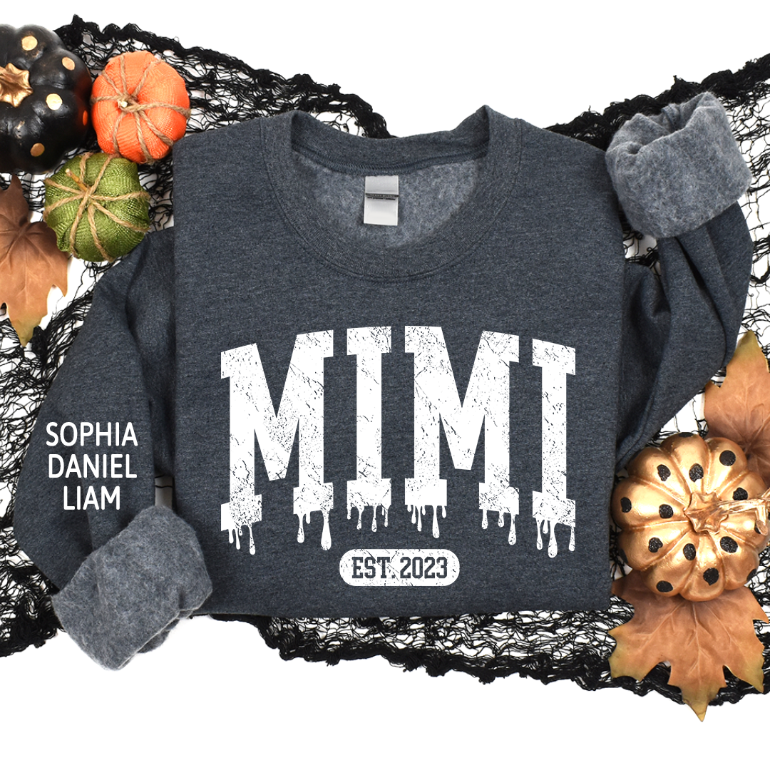 Lofaris Custom Retro Mimi Est Halloween And Kids Sweatshirt