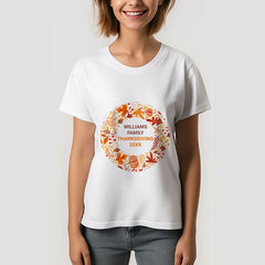 Lofaris Custom Thanksgiving Family Reunion Vacation TShirt