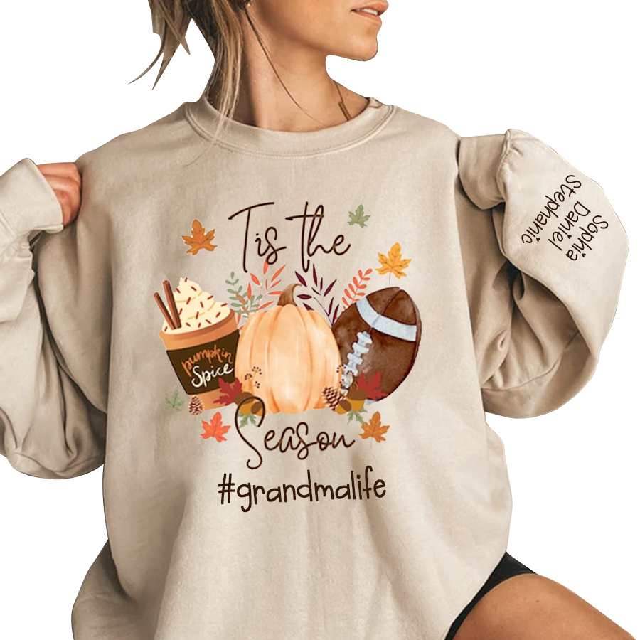 Lofaris Customized Fall Gift For Family Autumn Sweatshirt