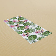 Lofaris Cute Custom Photo Dog Beach Towel for Summer Gift